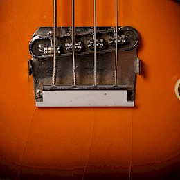 1960s Recina hollow body violon bass made in Italy 6
