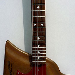 Harvey Thomas Lyer naturel Custom guitar 4