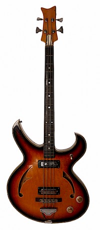 60s Japanese Teisco Firebird bass1