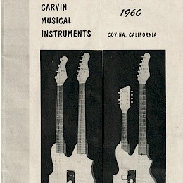 Carvin musical instruments catalog 1960 USA 1