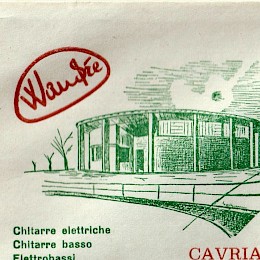 1960s Italian Wandre envelope original unused 1b