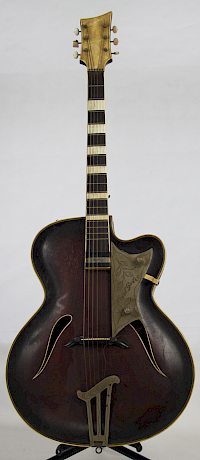 1940- 50s East German PerlGold Archtop Jazz guitar 1