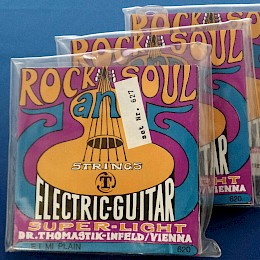 1960 70er Dr.Thomastik Rock&Soul electric guitar strings saiten 3 sets 1