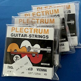1960 70er Dr. Thomastik Plectrum guitar strings gitarren saiten 4 sets