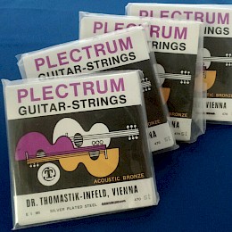 1960 70er Dr. Thomastik Plectrum guitar strings gitarren saiten 4 sets 1