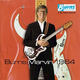 Burns Marvin 1964 guitar folded brochure made in UK 1