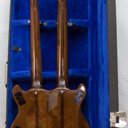 1980s Eko DM-18 doubleneck guitar including case, made in Italy! 3