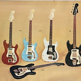 Hagstrom guitars & basses 'move people'catalog 1966 made in Sweden 1