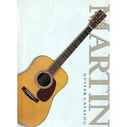 1997 Martin guitar catalog, made in USA
