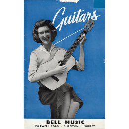 Bell guitars catalog 1961 Egmond Framus Levin Broadway Tuxedo Burns made in UK