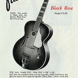 Bell guitars catalog 1958 Egmond Framus Klira made in UK 3