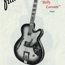 Bell guitars catalog 1958 Egmond Framus Klira made in UK 4