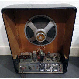 1940s Maugein Freres tube amp made in France 2
