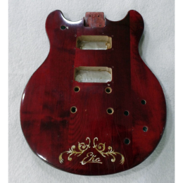 Eko C44 guitar body Red 1970 - 80s made in Italy