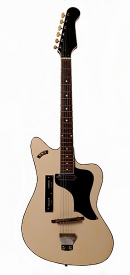 Ekomaster - Eko 400/1 white guitar 1
