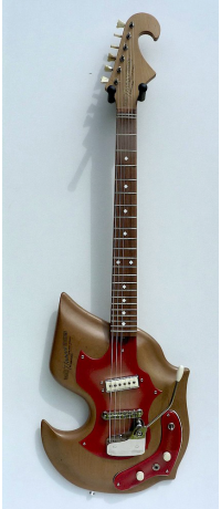 Harvey Thomas Lyer naturel Custom guitar