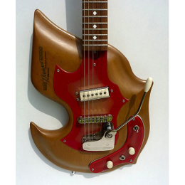 Harvey Thomas Lyer naturel Custom guitar 2