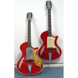 Wandre Blue jeans & BJ Mayor red pair