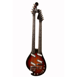 1968 Eko bass/guitar doubleneck Prototype & 1980s Eko DM-18