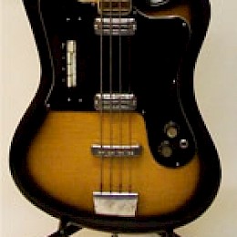 1960s Crucianelli Magnatone bass guitar made in Italy