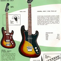 60s Eko Cobra tailpiece catalog page