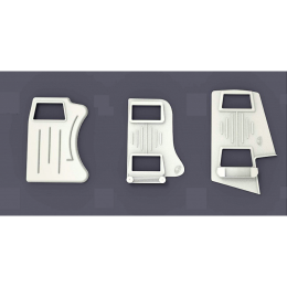 Wandre pickguards for sale! - 3 types! - in black or white!