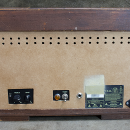 Guitarage RadioStar nr3 guitar amp combo back side