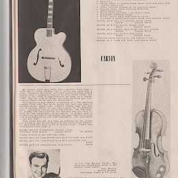 Carvin musical instruments catalog 1960 USA 9