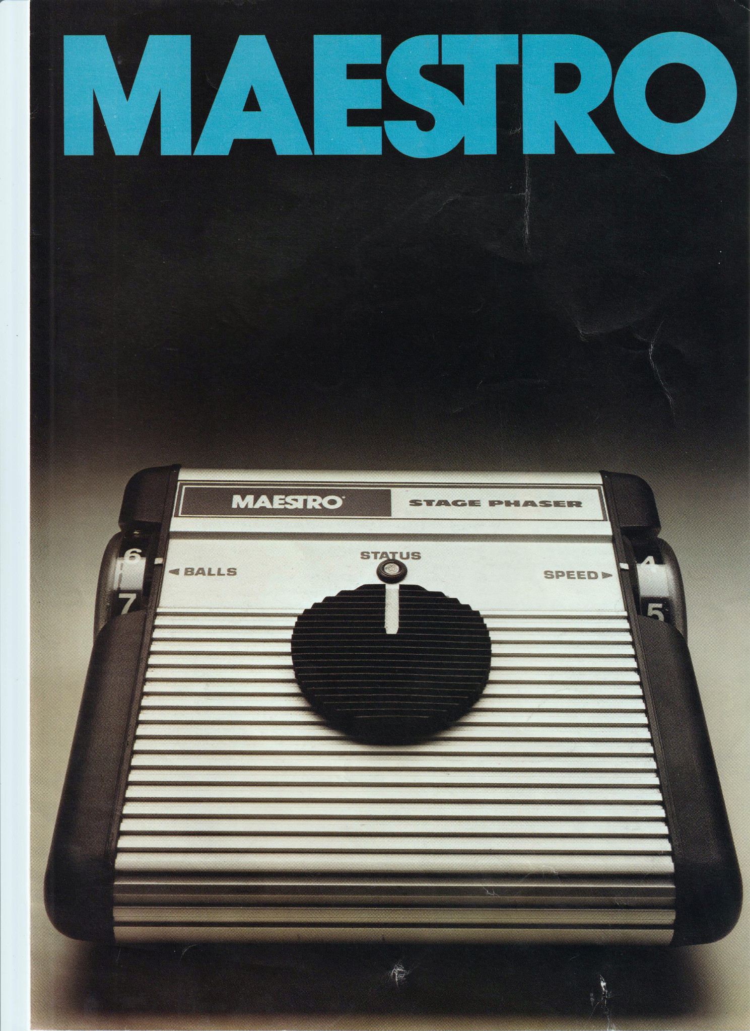 Maestro product brochure 1970s Phaser Stage phaser Fuzz Fuzztain 