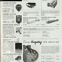 1968 Selmer Guitars & Accessoires catalog 38
