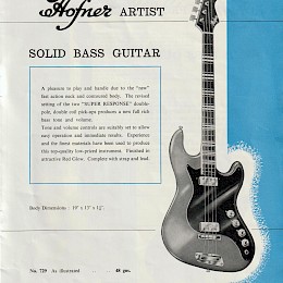 1963 Selmer Guitars & Strings catalog 9