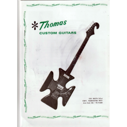 1960s Harvey Thomas bizarre guitar catalog 1