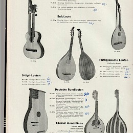 1959 Willy Hopf & Co musical instruments full line catalog, made in Germany 8