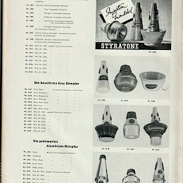 1959 Willy Hopf & Co musical instruments full line catalog, made in Germany 82