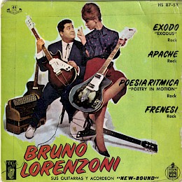 60/70s Bruno Lorenzoni single French Wandre Waid Egmond 18x18cm - 39euro!