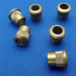 Old Vintage 1960 1970 Hopf Saturn Deluxe Twisty Telstar guitar tuner bushings