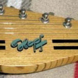 Vintage 1960s Hopf guitar bass logo made in Germany 4