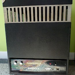 60/70s Italian Davoli Phonodoppler B60 rotating speaker cabinet 2