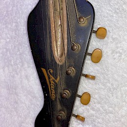 1960s Hopf Commander Fasan Commodore truss rod cover made in Germany another example