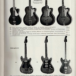 1963-64 GEWA Georg Walther Musikinstrumente, Etui & taschen fabrik catalog, made in Germany3