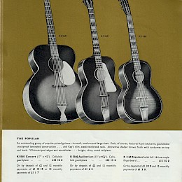 1964 Kay from USA - guitars, banjos, cellos, basses & strings catalog10