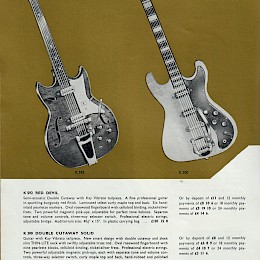 1964 Kay from USA - guitars, banjos, cellos, basses & strings catalog6