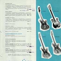 1964 German Meinel & Herold instrument catalog pages1