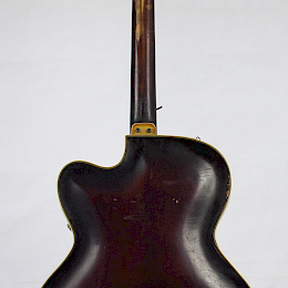 1940- 50s East German PerlGold Archtop Jazz guitar 4