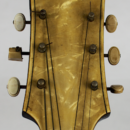 1940- 50s East German PerlGold Archtop Jazz guitar 6