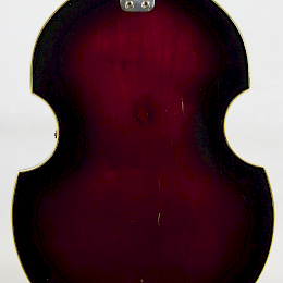 Vintage 1960s brownburst Italian Moreschi violin bass guitar4