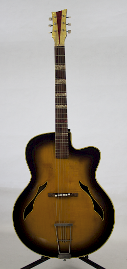 Vintage German Rodebald Hoyer jazz guitar thinline archtop - restored!1