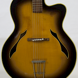 Vintage German Rodebald Hoyer jazz guitar thinline archtop - restored!2