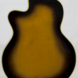 Vintage German Rodebald Hoyer jazz thinline archtop guitar - restored!4