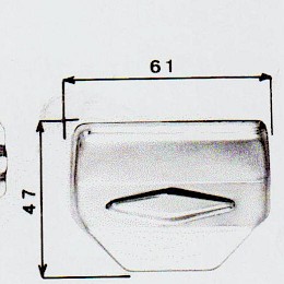 Fenton Weill, Broadway, Egmond guitar tailpiece & tailpiececover made by Van Ghent - Van Gent Holland catalog picture